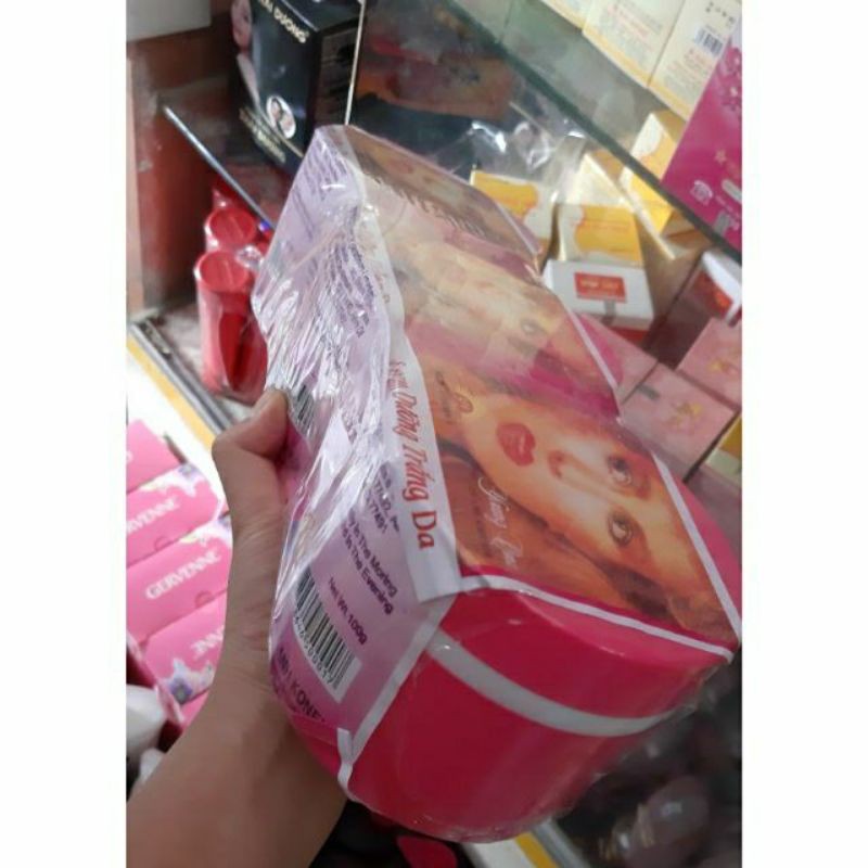 Sỉ lốc 3 hộp kem cô gái tóc xù trần 100g