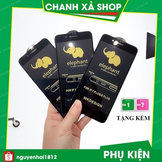 Cường lực iphone full màn hình Elepant (Con Voi) dành cho iphone 6 6plus 7plus 8plus x xsmax 11 12 13 pro max promax VOI
