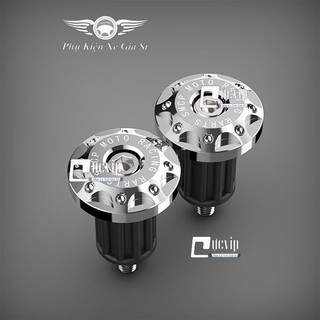 (3125) Tất Cả Các Loại Xe + Cặp Gù Tay Lái Nhôm CNC Hoa Tuyết Chấm Bi