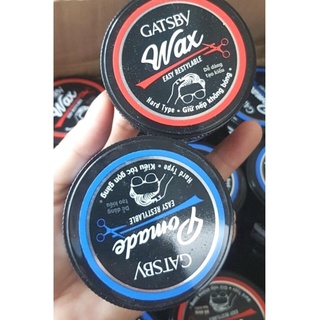 Wax vuốt tạo kiểu, giữ nếp tóc nam cứng Gatsby nhật Easy Restylable Hard Type 65g