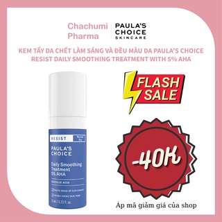 Tẩy da chết 5% AHA Paula’s Choice RESIST Daily Smoothing Treatment làm trắng sáng và đều màu da 10ml