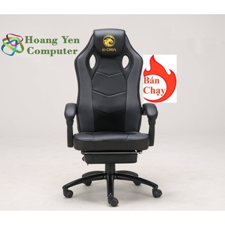 Ghế Gaming, Ghế Chơi Game E-Dra Jupiter EGC204 V2, Chân Kim Loại, Da PU Cao Cấp - Hoàng Yến Computer