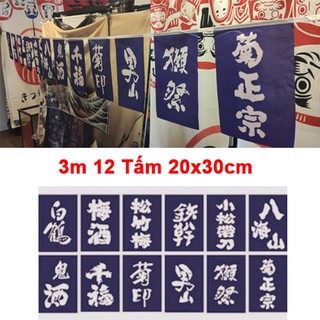 Cờ dây 3m 12 tấm 20x30cm (MÃ 3M03)