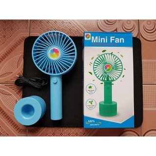 QUẠT SẠC ĐIỆN CẦM TAY VÀ ĐỂ BÀN MINI FAN
