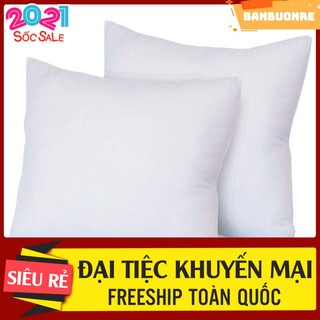 Ruột gối vuông tựa lưng bông hạt cao cấp