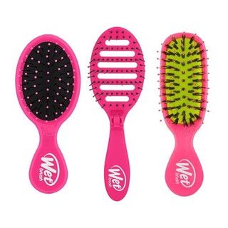 Set Lược Wet Brush mini tiện đi du lịch
