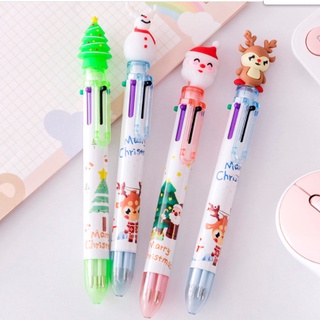 NL18 - BÚT BI BẤM 5 MÀU NOEL