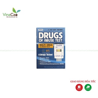 Que thử chất gây nghiện tổng hợp 4 chân Drugs of Abuse Test