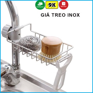 Giá Inox Để Giẻ Rửa Bát Nước Rửa Chén Đựng Đồ Đa Năng
