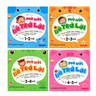 Sách - Bộ 4 Cuốn Mẹ Hỏi Bé Trả Lời - Chọn Lẻ