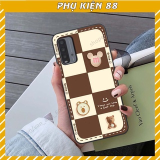 Ốp lưng Xiaomi Redmi 9T hình gấu, kẹo dễ thương cute