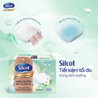 Combo 5 Hộp Bông tẩy trang cao cấp Silcot loại 66 miếng