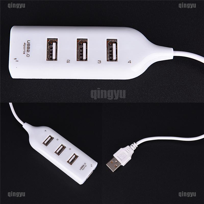 Bộ HUB gồm 4 cổng USB 2.0 tốc độ cao cho PC / Laptop