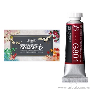 [ARBAT] Màu lẻ Holbein Irodori Gouache - Tuýp 15ml