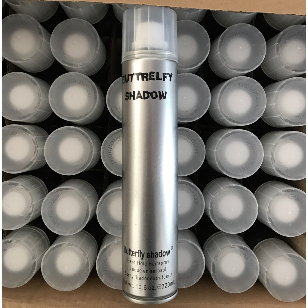 Gôm xịt tóc Buttrefly Shadow 320ml hương dứa