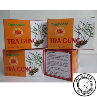 [Hot Ginger] Trà Gừng Hoà Tan Giảm Mỡ Ấm Bụng Cho Ngày Đèn Đỏ Hiệu Qủa Tức Thì