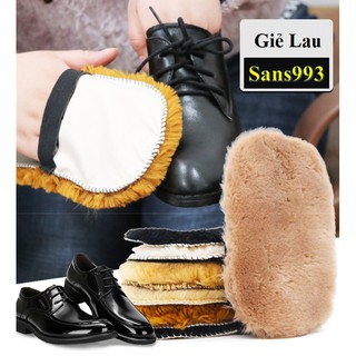 Giẻ lau giày đồ da Sans993 dẻ tiện dụng giá rẻ - màu Random ngẫu nhiên