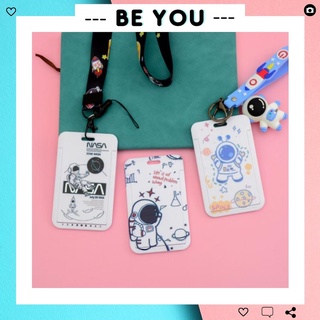 Thẻ Đeo Học Sinh [ Style-E ] , Sinh Viên Phong Cách Phi Hành Gia, Dây Đeo Nhân Viên Văn Phòng - BEYOU