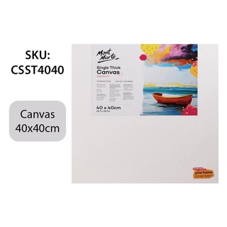 Khung Canvas Mont Marte 40x40cm - Canvas Vẽ Tranh, Toan Vẽ Tranh