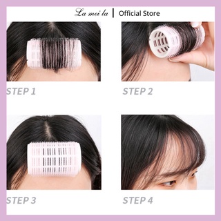 Lô cuốn uốn tóc mái tự dính xoăn Hàn Quốc bộ 6 cái LC201