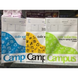 GIẤY KIỂM TRA KẺ NGANG CAMPUS