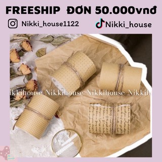 01 CUỘN GIẤY KRAFT TRANG TRÍ JOURNAL