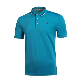 Áo thun Tennis Nam Dunlop - DATES9044-1C kiểu polo nam thoáng khí thoát mồ hôi tốt phù hợp vận động thể thao cầu lông te