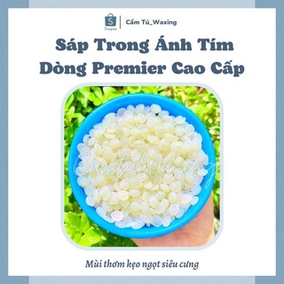 SÁP TRONG ÁNH TÍM SIÊU BÁM LÔNG MÙI THƠM KẸO DỄ CHỊU [TẶNG KÈM QUE GỖ PHẾT SÁP]