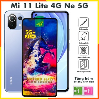 Kính cường lực Xiaomi Mi 11 lite 4G Ne 5G full màn OG cao cấp chống trầy xước rơi vỡ tặng kèm khăn lau màn hình [OG]