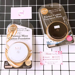 (Có bill,Chuẩn Store) Phấn Nước, Phấn Phủ 5 Trong 1 Tiara Girl Premium Cushion Foundation Matte Và Premium Nhật Bản