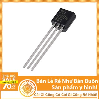 Combo 10 Transistor 2N3904 TO-92 40V 0.2A NPN