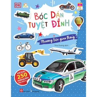 SÁCH - Bóc dán tuyệt đỉnh - Phương tiện giao thông