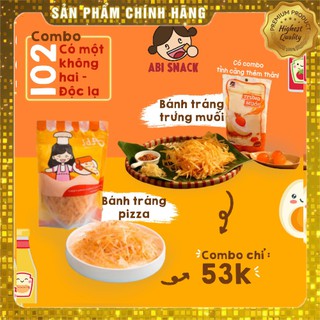 COMBO BÁNH TRÁNG ABI CÓ 102 TẶNG 1 KHẨU TRANG