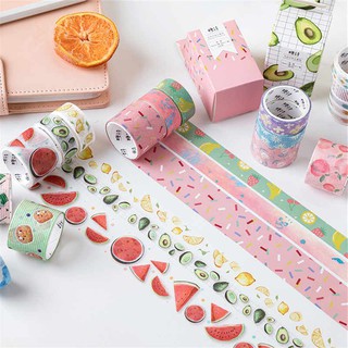 Set 3 cuộn băng dính washi tape 1439