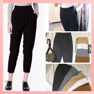 Quần baggy nữ Quần baggy lưng vải, dây kéo bên hông (hình thật, mẫu shop chụp)
