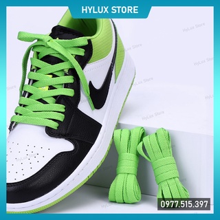 [31 màu-140cm] Dây giày dẹt Nike, Jordan 1 cao cấp chiều dài 140cm [ảnh chụp thật]