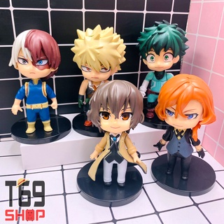 Set mô hình anime Boku no Hero Academia và Bungo Stray Dogs (Bộ 5 nhân vật)