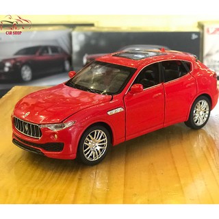 Mô hình xe ô tô Maserati Levante tỉ lệ 1:32 màu đỏ