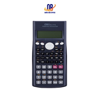 Máy tính kỹ thuật Deli 12 số, 240 chức năng, Đen 1 chiếc - E1710