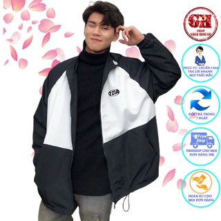 Áo Khoác Dù Nam Nữ Unisex - Áo Khoác Jacket Bombers Phối Màu Siêu Hot GiGiHouse-AKD7ZIA