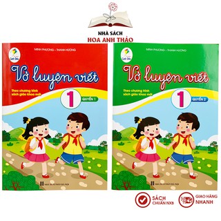 Sách - Vở luyện viết lớp 1 theo chương trình sách giáo khoa mới Cánh diều (2 quyển)