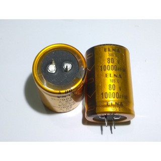 Tụ Amply ELNA 10000uF/80V Với Kích Thước 5 X 3.5 Chất Lượng - 1 Cái