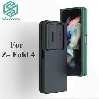 Ốp lưng Nillkin Camshield Silicone cho Samsung Z  Fold 4 – 5 G , Nắp trượt bảo vệ camera , chống bẩn