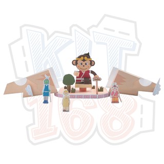 Mô hình giấy cute chibi Tây Du Ký