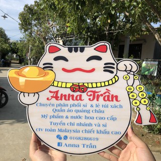 Bảng hiệu mica trang trí shop - Giá siêu rẻ - Công cụ chụp sản phẩm tiện lợi dành cho chị em bán hàng