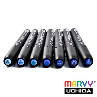 Bút lông Marvy 3000 Tone Xanh Tím Hồng