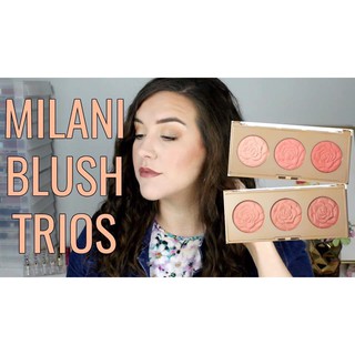 PHẤN MÁ HỒNG MILANI ROSE BLUSH TRIO PALETTE NHẬP KHẨU CHÍNH HÃNG - 2946