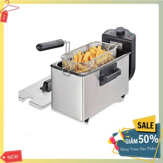 [Mã ELHADEV giảm 4% đơn 300K] Bếp Chiên Điện 3L, Bếp Chiên Nhúng Đơn Tiết Kiệm Dầu