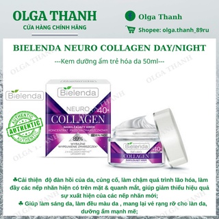 Kem dưỡng Bielenda Neuro Collagen Dưỡng ẩm, Trẻ hóa da