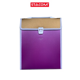 Cặp hồ sơ 12 ngăn khổ đứng STACOM - D401